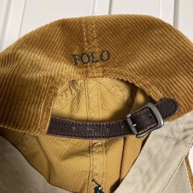 POLO RALPH LAUREN(ポロラルフローレン)の週末限定値下げ！ラルフローレン コーデュロイ キャップ メンズの帽子(キャップ)の商品写真