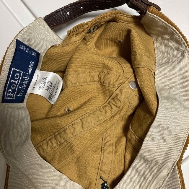 POLO RALPH LAUREN(ポロラルフローレン)の週末限定値下げ！ラルフローレン コーデュロイ キャップ メンズの帽子(キャップ)の商品写真