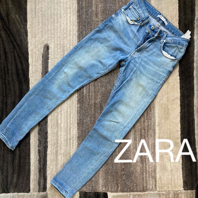 送料無料】ZARA ザラ スキニーデニム スキニージーンズ サイズ29 メンズデニム ジーンズ/サイズ29