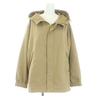 イエナ(IENA)のイエナ 19AW Pタフタ フーデットブルゾン ジャケット 36 S ベージュ(ブルゾン)