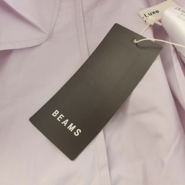 Demi-Luxe BEAMS(デミルクスビームス)のデミルクス ビームス タックドルマンスリーブブラウス 長袖 リボン 38 M レディースのトップス(シャツ/ブラウス(長袖/七分))の商品写真