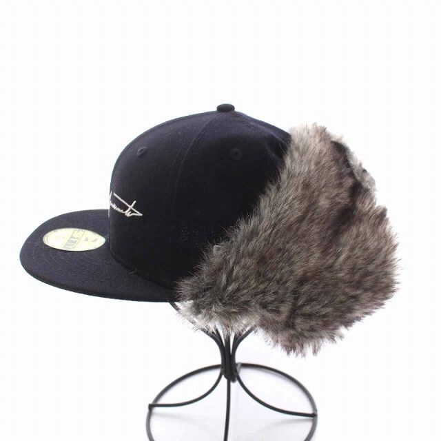 ヨウジヤマモトプールオム NEW ERA ドッグイヤーファーキャップ 帽子