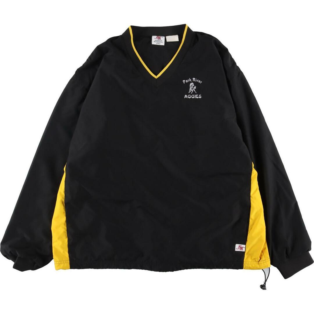 SPORTSCO AUTHENTIC Vネック ウォームアッププルオーバー メンズXXL /eaa310930