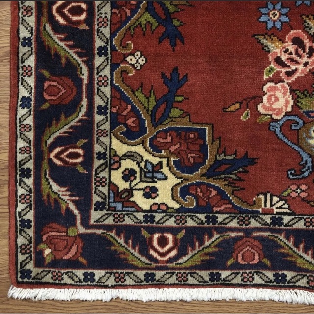 ペルシャ絨毯 ビンテージ トライバルラグ (ユニーク品)No:34108