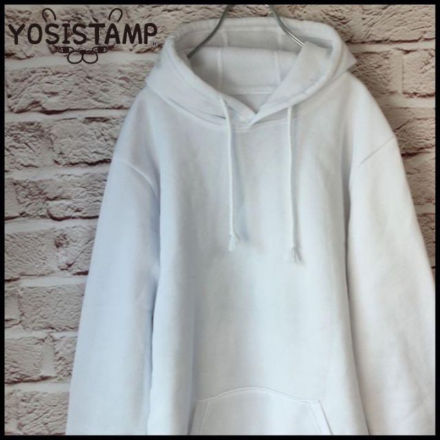 YOSISTAMP　パーカー　バックプリント　両ポケット　メンズ　レディース メンズのトップス(パーカー)の商品写真