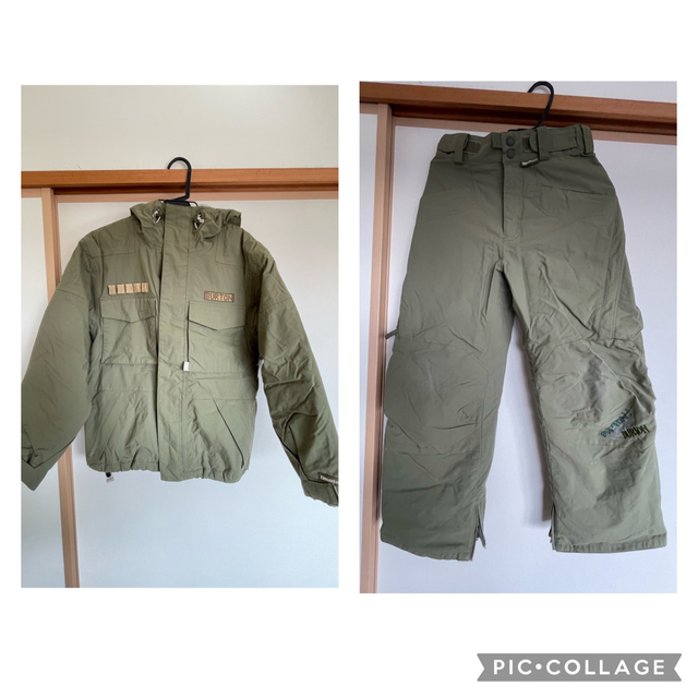Burton ウェア 上下 キッズMサイズ | フリマアプリ ラクマ