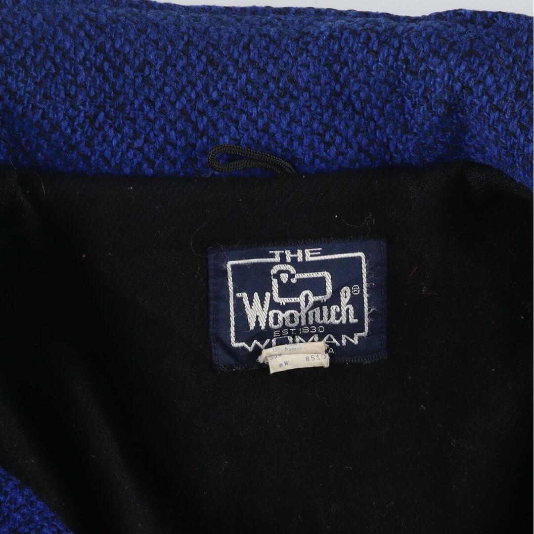 WOOLRICH(ウールリッチ)の古着 ウールリッチ WOOLRICH THE WOMAN ウールハーフコート USA製 レディースL /eaa309895 レディースのジャケット/アウター(その他)の商品写真