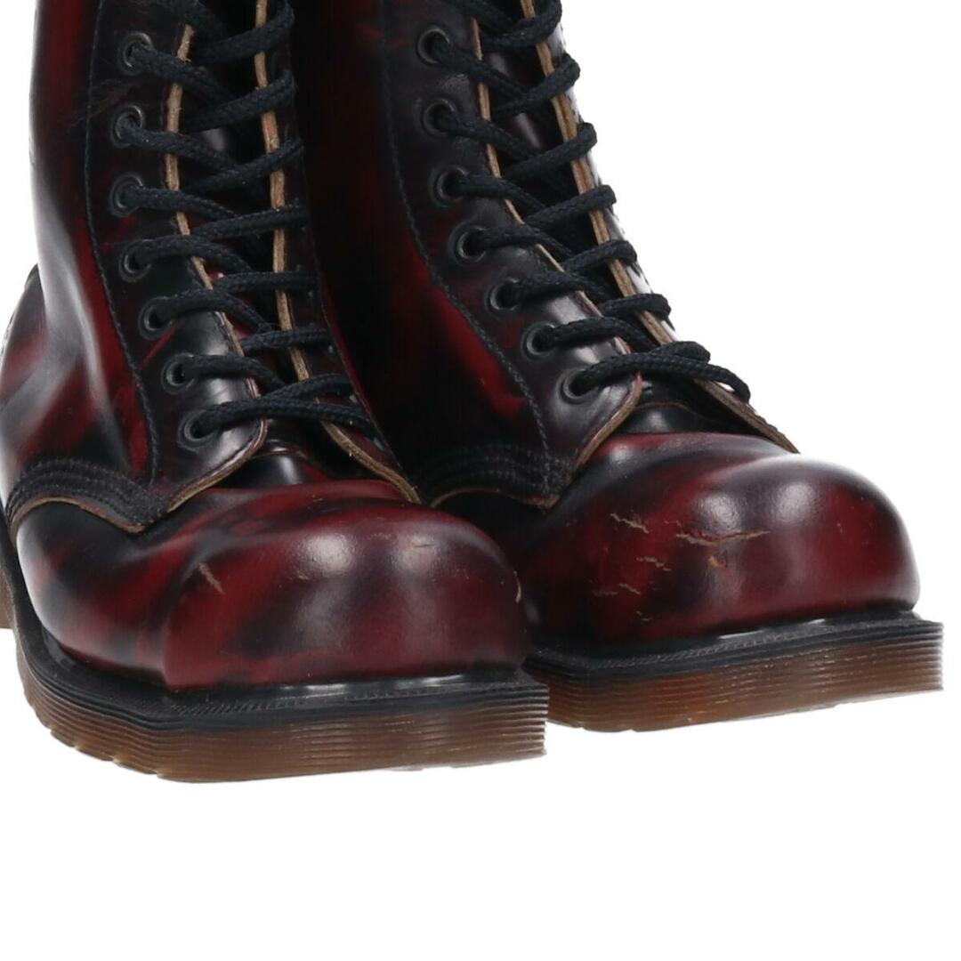 Dr.Martens(ドクターマーチン)の古着 ドクターマーチン Dr.Martens 10ホールブーツ 英国製 UK4 レディース22.5cm /saa011064 レディースの靴/シューズ(ブーツ)の商品写真