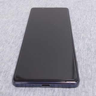 ソニー(SONY)の【美品】Sony Xperia 1ii(xq-at42) simフリー パープル(スマートフォン本体)