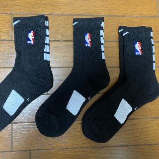 ナイキ　NIKE NBA バスケットボール ソックスメンズフリーサイズ3点セット(ソックス)