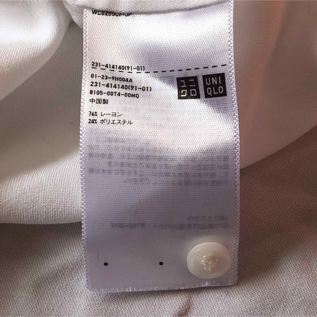 UNIQLO(ユニクロ)のUNIQLO  七分丈シャツ レディースのトップス(シャツ/ブラウス(長袖/七分))の商品写真