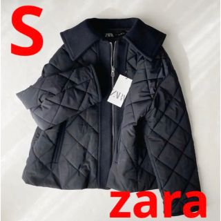 ザラ(ZARA)のZARA コントラストパフジャケット　S(ブルゾン)