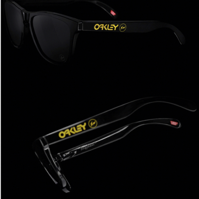 FRAGMENT x OAKLEY Frogskins Vivid Yellowメンズ