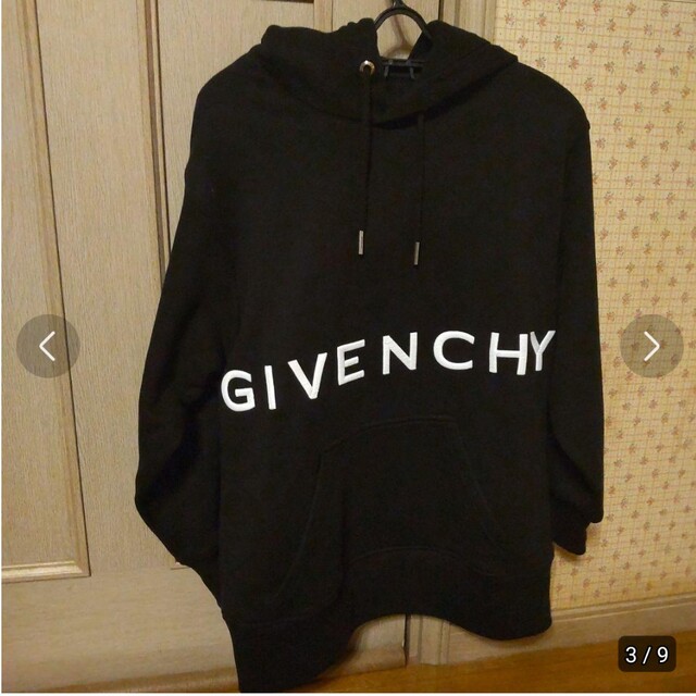 最新モデル GIVENCHY 4G刺繍 ロゴ パーカー フーディ 美品送料込‼️