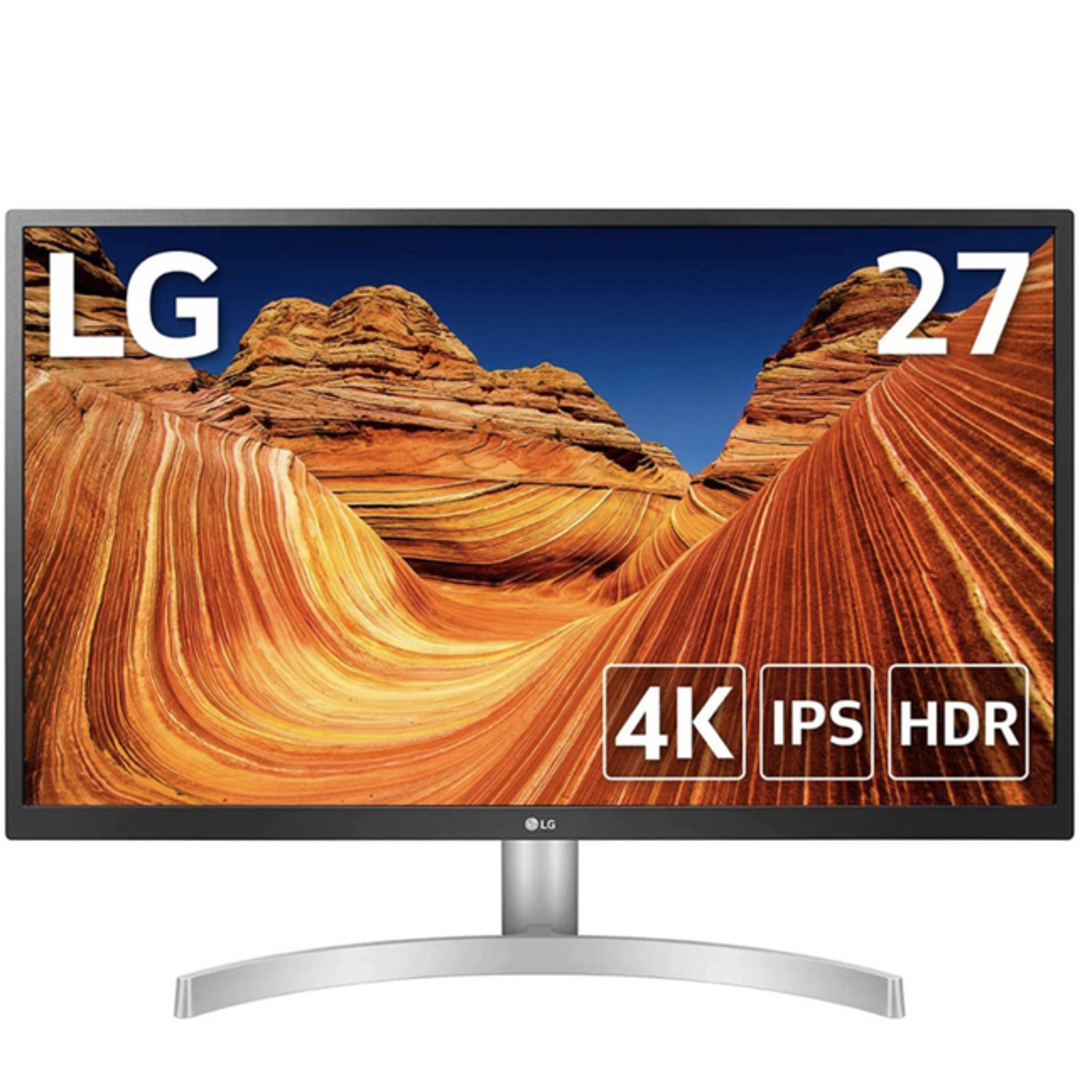 新品未開封 ディスプレイ 4K 27型 HDR対応 27UL550-W(Q14)