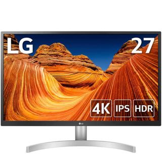 エルジーエレクトロニクス(LG Electronics)のLG 4K モニター　ディスプレイ　27インチ(ディスプレイ)