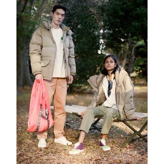 MAISON KITSUNE' - メゾンキツネ♡テーパードチノパンツの通販 MAISON KITSUNE' - メゾンキツネ♡テーパードチノパンツの通販