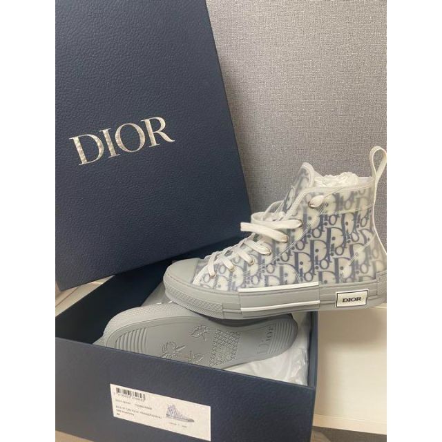返品交換不可】 Dior - Dior b23 ハイカット 新品未使用【早い者勝ち