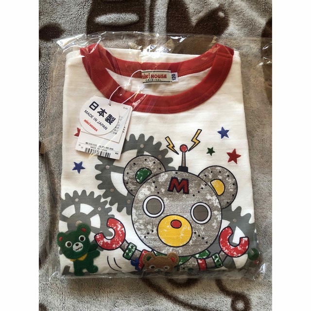 新品　ミキハウス  プッチー   半袖Tシャツ　120