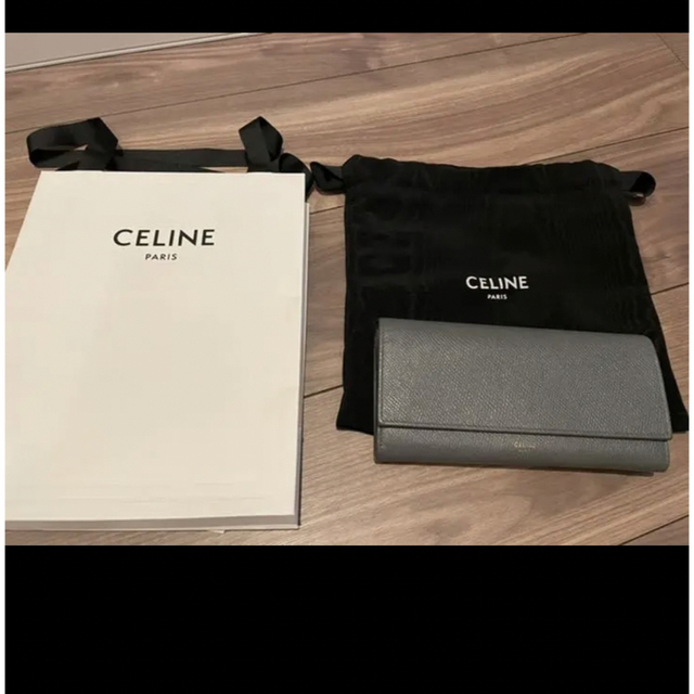 新入荷 総柄 送料込❗️CELINE セリーヌ 長財布 ロングウォレット 二