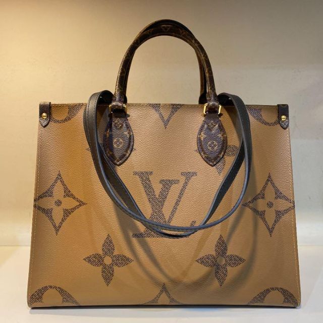 LOUIS VUITTON - ルイヴィトン トートバッグ オンザゴーMM 超美品　レシート付き