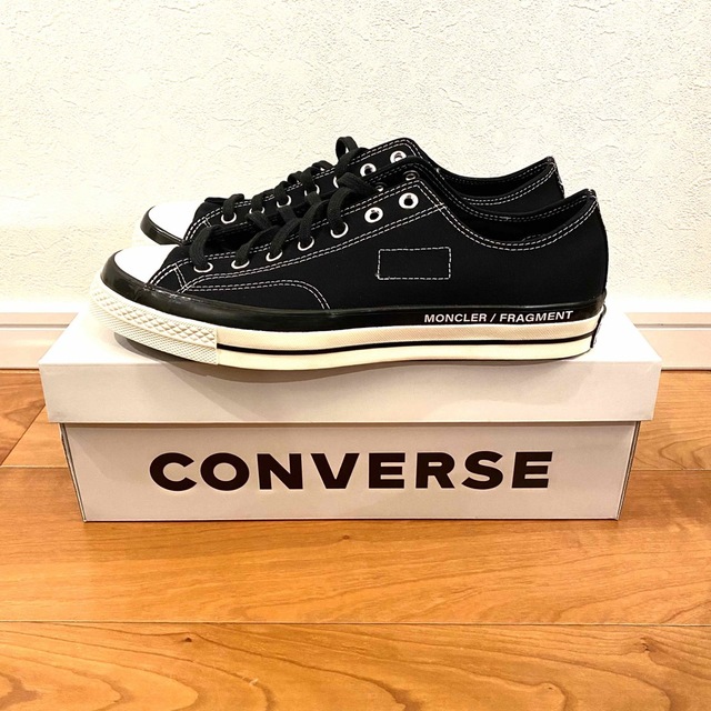 30cm コンバース モンクレール converse moncler ブラック