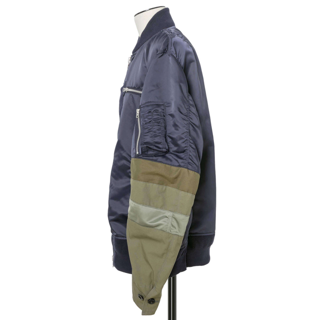 sacai - sacai NYLON TWILL MA-1 BLOUSON 2 ブルゾン の通販 by