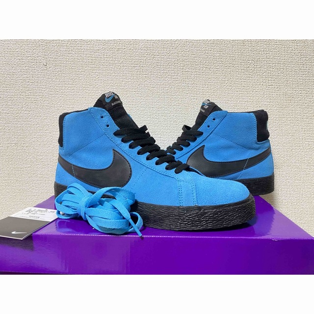 Nike SB Zoom Blazer Mid バルティックブルー