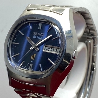 セイコー(SEIKO)の★OH済 セイコー ELNIX 電磁テンプ 腕時計 アンティーク ビンテージ(腕時計(アナログ))
