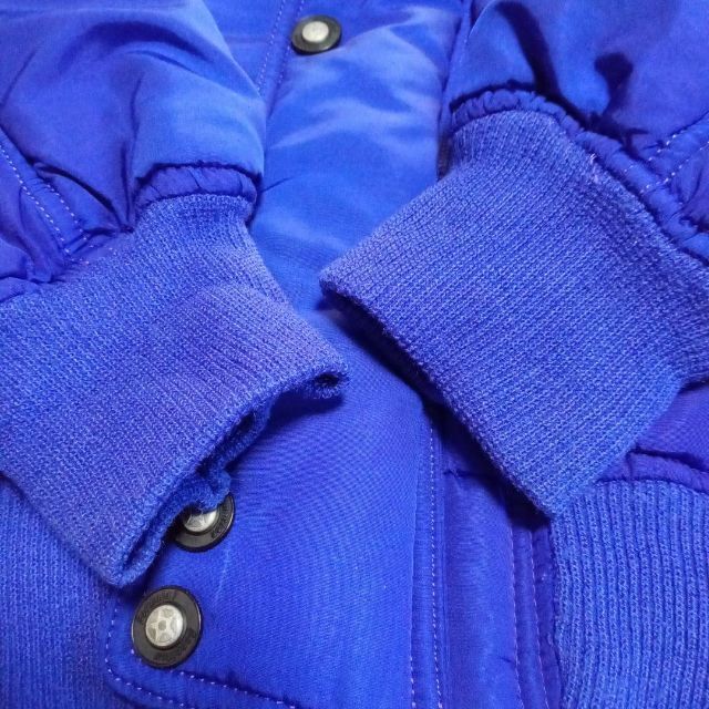 BENETTON(ベネトン)のメンズ　ベネトン　フォーミラ1　ブルゾン　ジャンパー　ブルー　サイズ38 メンズのジャケット/アウター(ナイロンジャケット)の商品写真