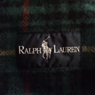 ラルフローレン(Ralph Lauren)の【harvest time様専用】ラルフローレン　ストール　膝掛け　グリーン系(ストール/パシュミナ)