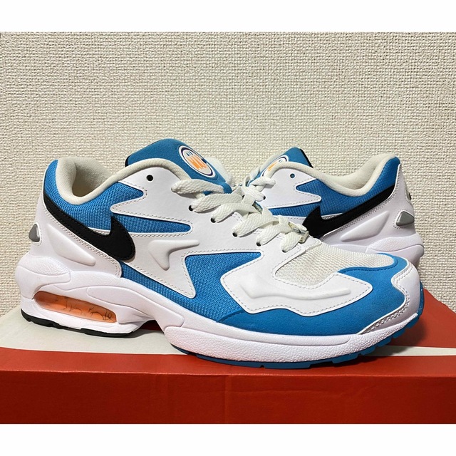 Nike Air Max2 Light Blue Lagoonアトモス店舗付属品