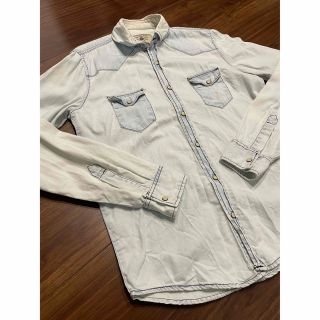 ザラ(ZARA)のZARAmen'sデニムシャツウエスタン(シャツ)