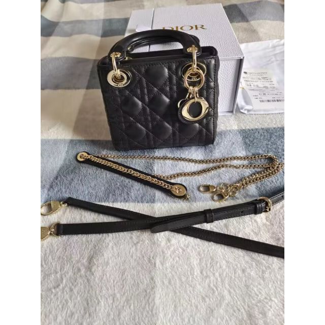 極美品 LADY DIOR ディオールバッグ ハンドバッグ ショルダーバッグ