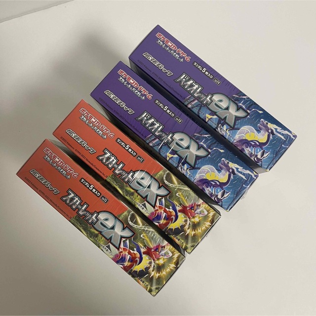 スカーレットEX 4 BOX シュリンク付き