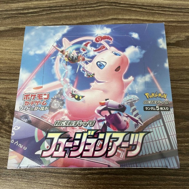 フュージョンアーツ　1box  シュリンク付き　ポケモンカード