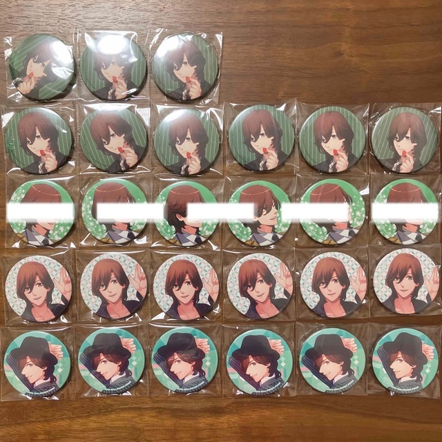 うたプリ 缶バッジ 寿嶺二コレクション C D E H F - バッジ/ピンバッジ