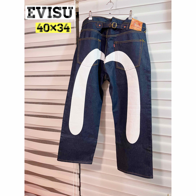 EVISU(エビス)の【美品♡BIGサイズ】EVISU  ジーンズ　ビックカモメ　VINTAGE メンズのパンツ(デニム/ジーンズ)の商品写真