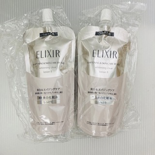 ELIXIR - エリクシール クリアローション T II薬用 美白化粧水 しっとり つめかえ×2
