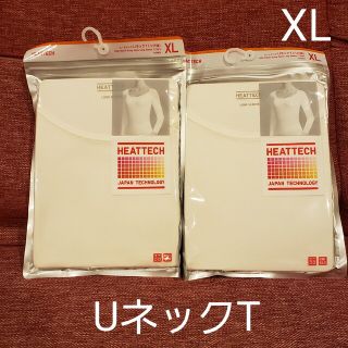 ユニクロ(UNIQLO)のユニクロ　ヒートテック　UネックT　長袖　XL(Tシャツ(長袖/七分))