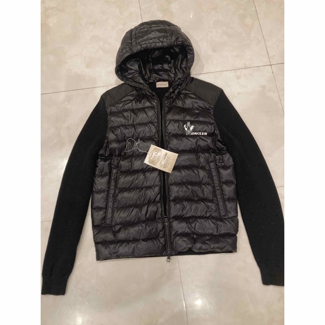 卸し売り購入 MONCLER ニットハイブリッドダウンパーカー カーディガン