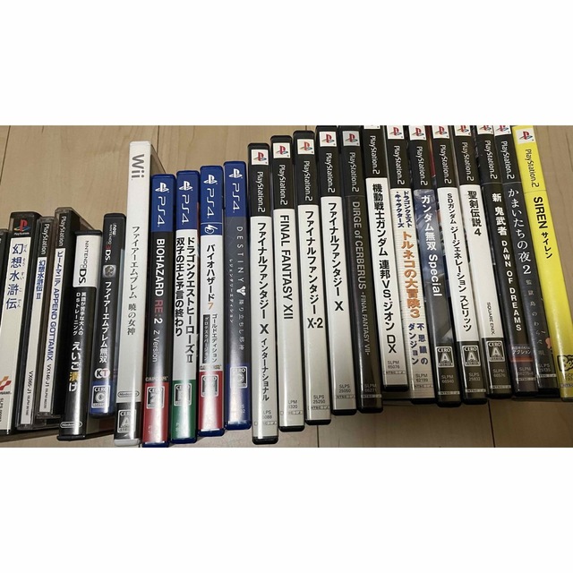 値下げPS PS2 PS3 PS4 SS DS 3DS Wii ソフト詰め合わせ エンタメ/ホビーのゲームソフト/ゲーム機本体(家庭用ゲームソフト)の商品写真