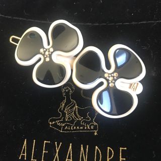 アレクサンドルドゥパリ(Alexandre de Paris)のアレクサンドルドゥパリ  ボールピン　花(ヘアピン)