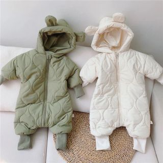 ザラキッズ(ZARA KIDS)の韓国系　未使用品　ベビージャンプスーツ(ジャケット/コート)