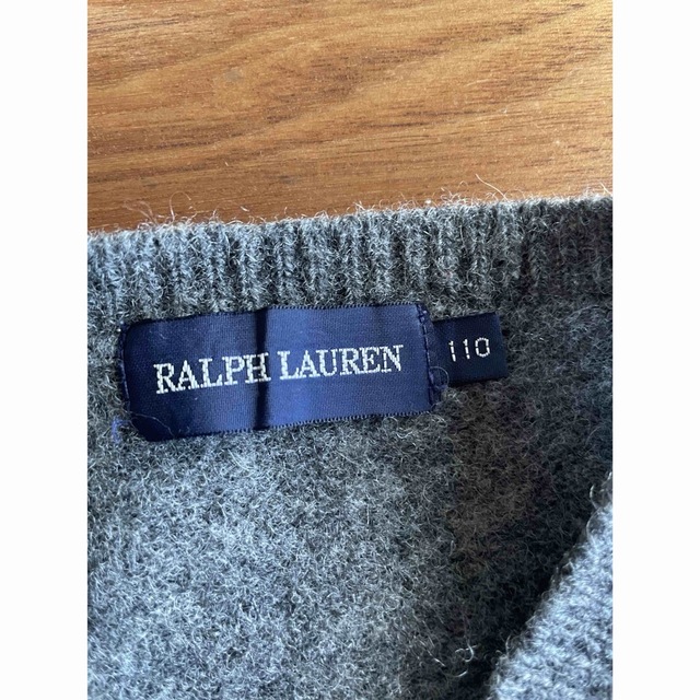 Ralph Lauren(ラルフローレン)のラルフローレン  シャツ&ベスト2点セット　110 キッズ/ベビー/マタニティのキッズ服男の子用(90cm~)(ドレス/フォーマル)の商品写真