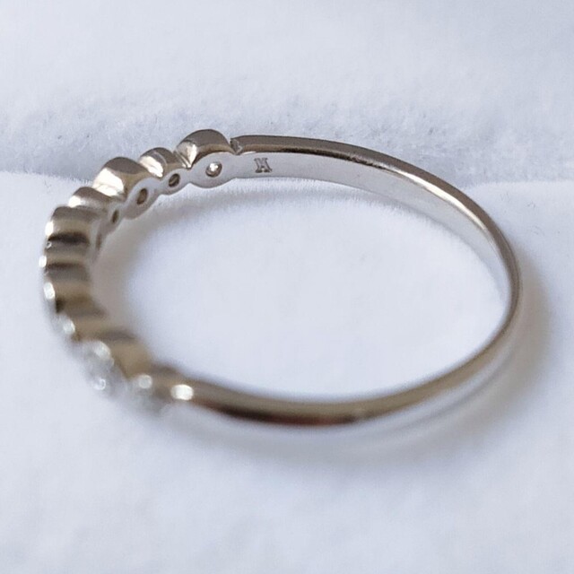 ヴァンドーム青山 ダイヤモンド リング Pt997 0.13ct 2.0g