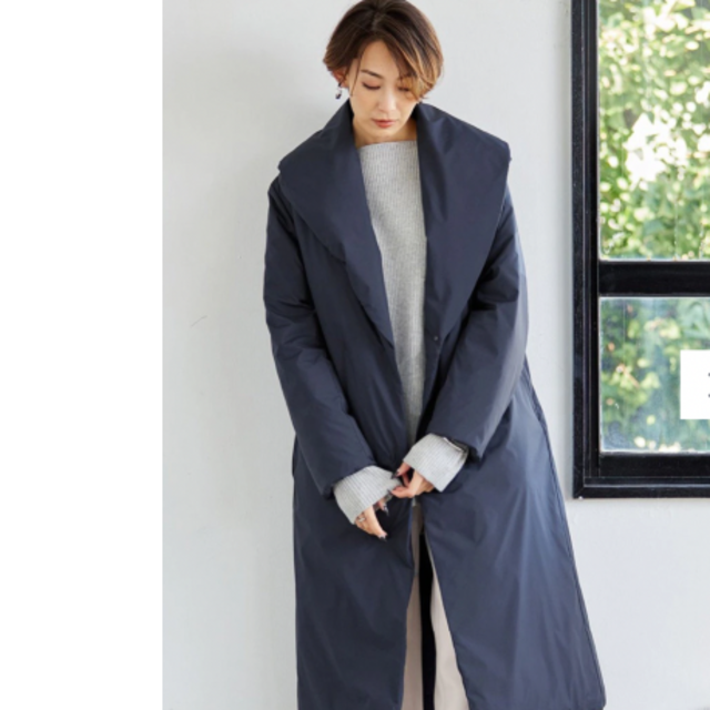 ICB - ICB ダウンコート　ネイビー　人気完売