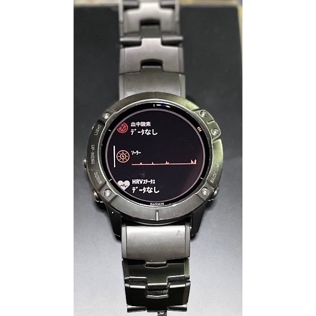 ランキング2022 GARMIN チタンバンド・ソーラー機能付き Pro 6X fenix