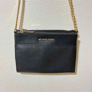 マイケルコース(Michael Kors)のマイケルコース　多機能ショルダーバッグ　ブラック(ショルダーバッグ)