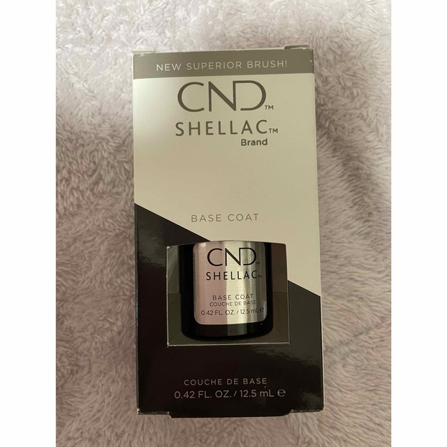 CND(シーエヌディー)のシェラック ベースコート コスメ/美容のネイル(カラージェル)の商品写真